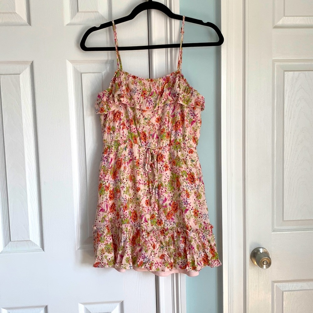 Altar’d State Floral Summer Mini-Dress size M